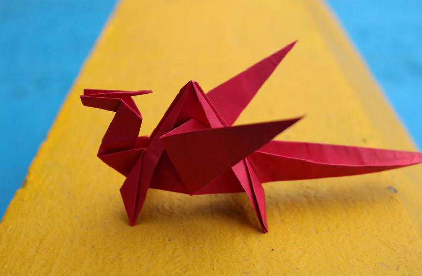 Оригами домашние животные и птицы (41 фото)